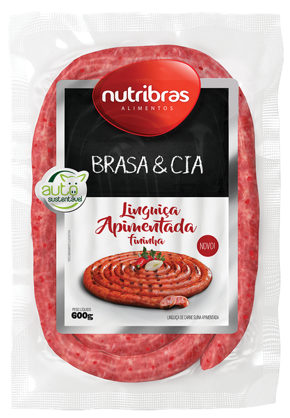 LINGUICA SUINA APIM FININHA NUTRIBRAS 50