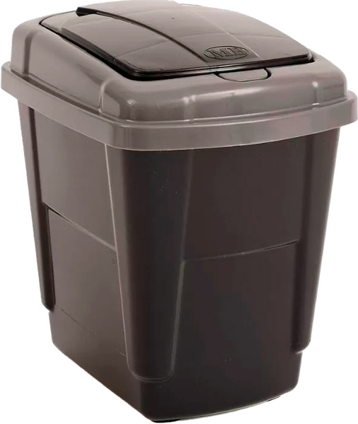 LIXEIRA PLAST PURA CASA C/ TPA 4,5LT PTA