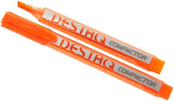 MARCA TEXTO COMPACTOR LARANJA