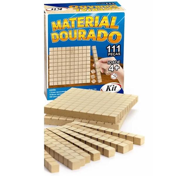 MATERIAL DOURADO EDUCACIONAL MADEIRA 111