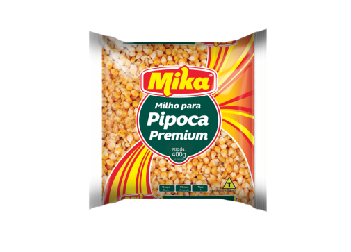 MILHO DE PIPOCA MIKA PREMIUM 400G