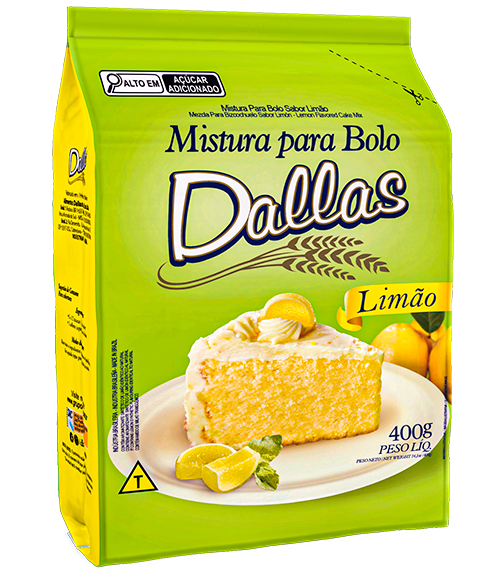 MISTURA P/ BOLO DALLAS 400G LIMAO