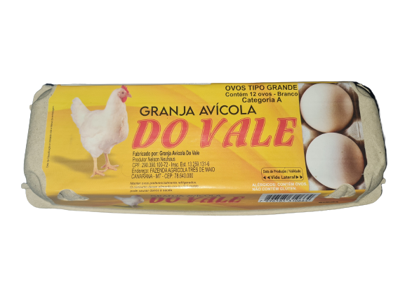 OVO BRANCO DO VALE DUZIA