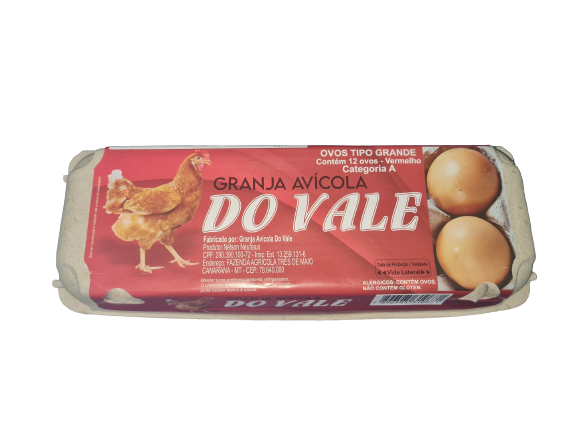 OVO VERMELHO DO VALE DUZIA