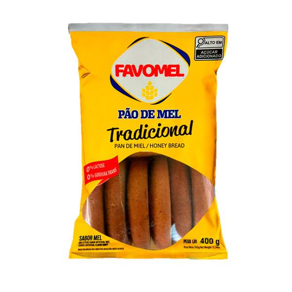 PAO DE MEL FAVOMEL 400G TRADICIONAL