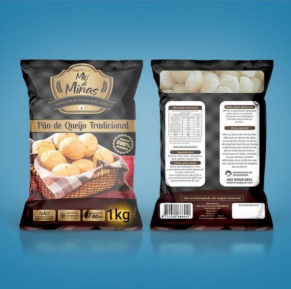 PAO DE QUEIJO MIO DE MINAS PACOTE 900G