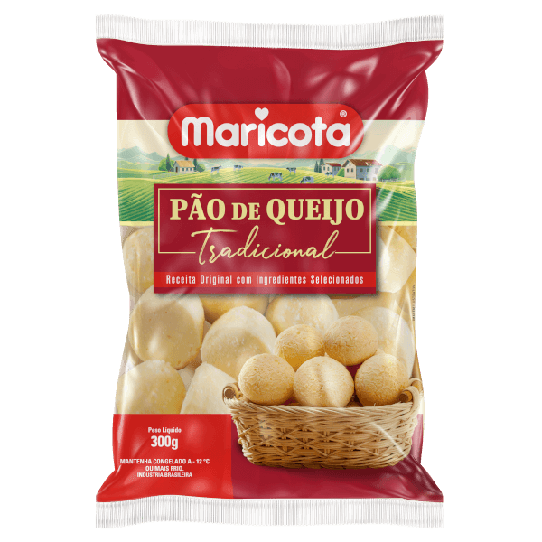 PAO QUEIJO MARICOTA TRADICIONAL 300G