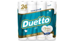 PAPEL HIG DUETTO F DUPLA 24RL 20MT NEUTR