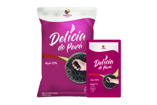 POLPA DE ACAI MEDIO DELICIAS DO PARA 1KG