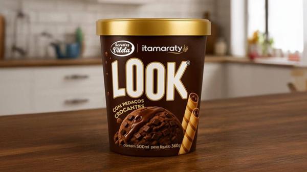 POTE SORVETE VILELA 500ML LOOK