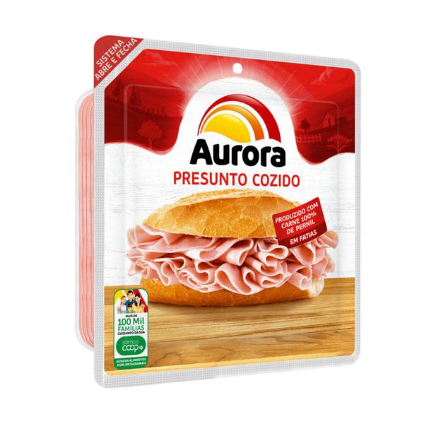 PRESUNTO COZIDO S/GORD FAT AURORA 180G
