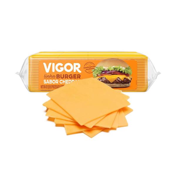 QUEIJO VIGOR CHEDDAR FATIADO KG