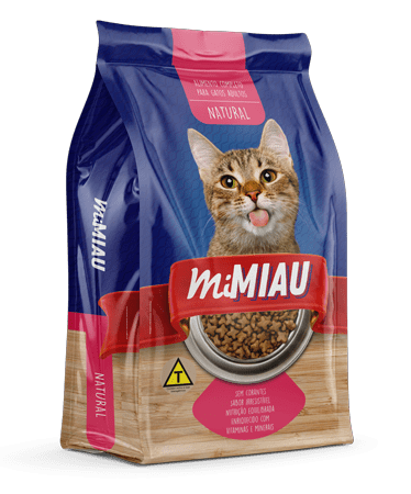 RACAO MIMIAU ADULTO 1KG NATURAL