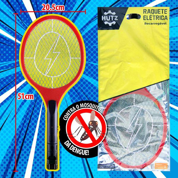 RAQUETE ELETRICA P MOSQUITO HUTZ