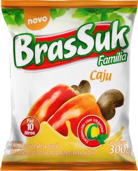 REFRESCO BRASSUK 300G CAJU