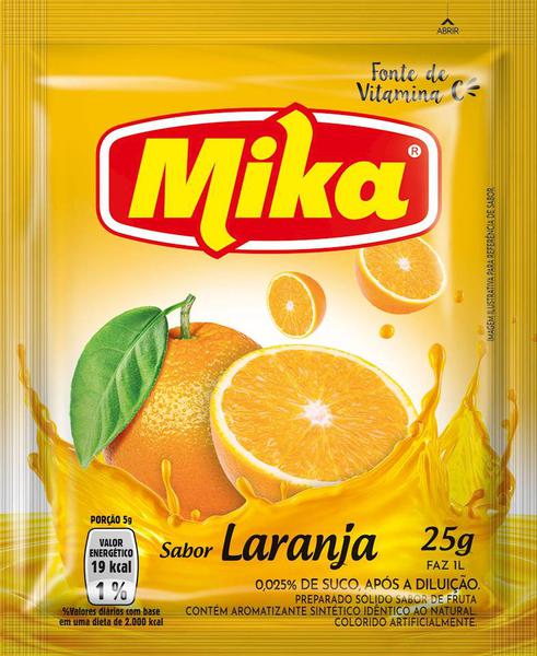 REFRESCO MIKA 25G LARANJA