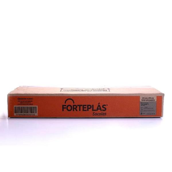 SACOLA PLAST 43X55 FORTEPLAS