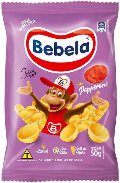 SALGADINHO BEBELA 50G PEPPERONI