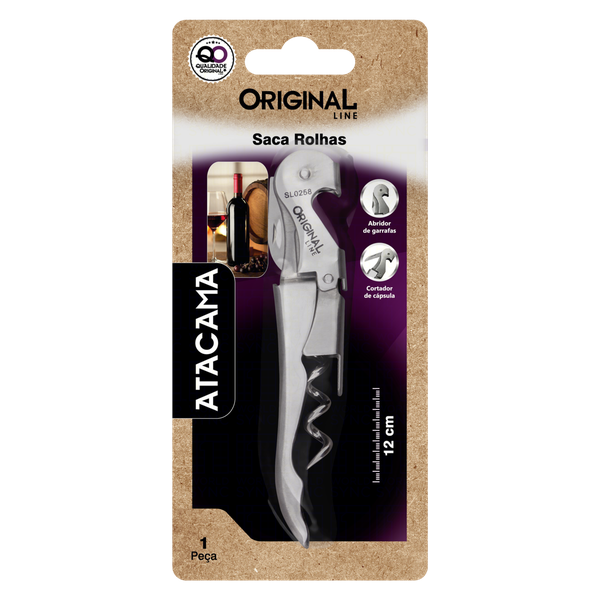 SL0258 - SACA ROLHA ATACAMA CROMO