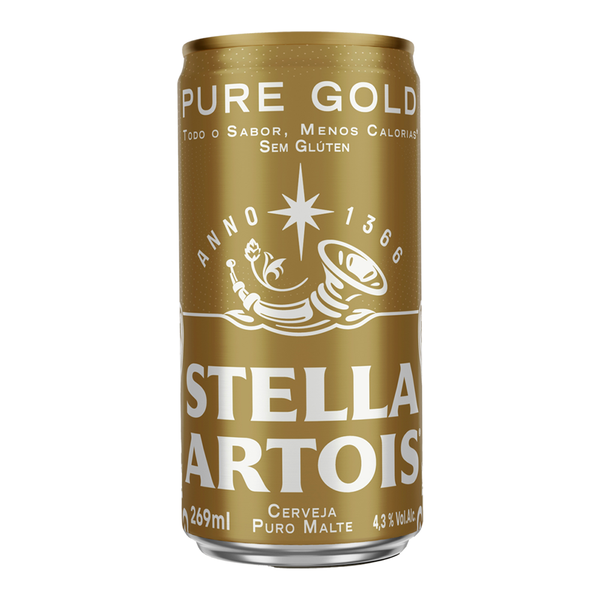 CERV STELLA ARTOIS PURE GOLD LT 269ML