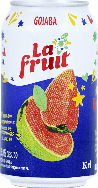 SUCO LA FRUIT LT 350ML GOIABA