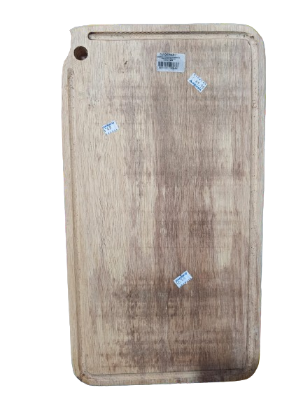 TABUA DE MADEIRA PARA CORTAR CARNE QUADR