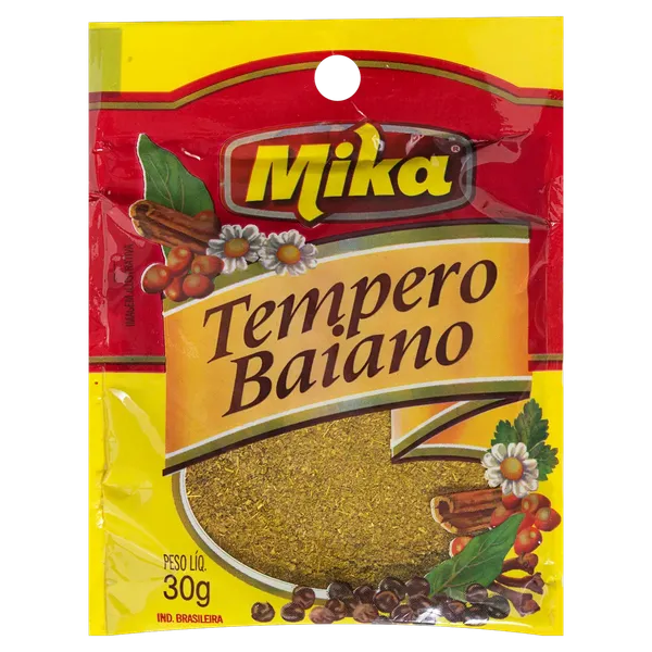 CONDIM MIKA TEMPERO BAIANO 30G