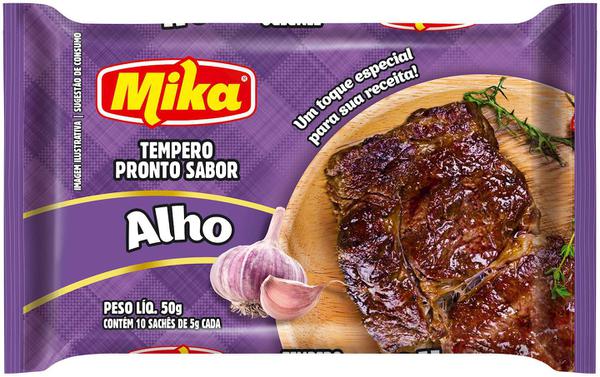 TEMPERO EM PO MIKA TOQUE ALHO 50G