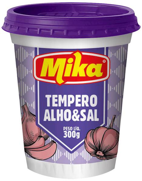 TEMPERO MIKA 300G ALHO E SAL