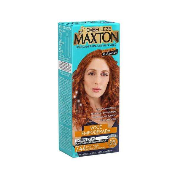 TINTURA MAXTON 7.44 LOURO MEDIO ACOBREAD