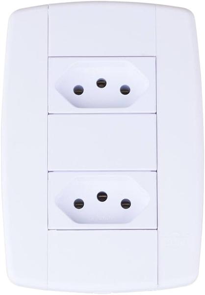 TOMADA ILUMI 250V CJ2 3 PINOS MONO 10A B