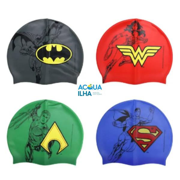 TOUCA DE NATACAO SIL SORT AQUAMAN/BATMAN