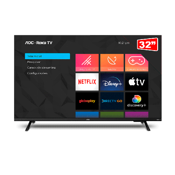 TV 32P LCD LED AOC 32S5135/78G
