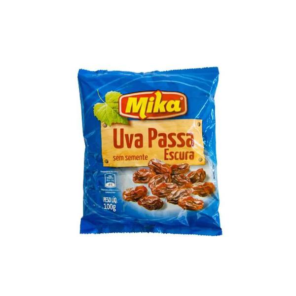 UVA PASSAS PRETA MIKA 100G