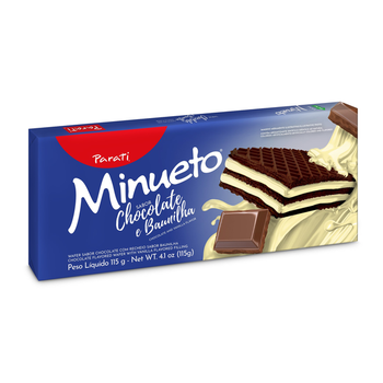 Biscoito Wafer Minueto 81g
