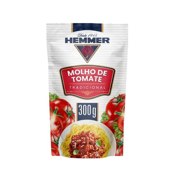 Molho Tomate Hemmer tradicional   300g Sache