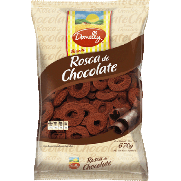 BISC DOCE ROSCA CHOC DOMELLY 670G