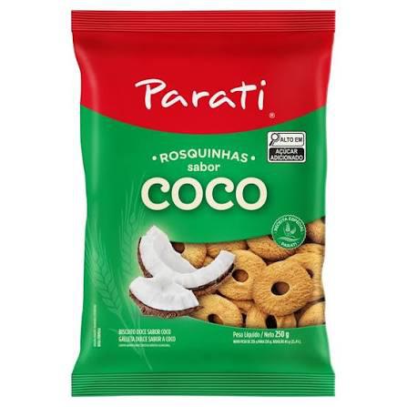 BISC ROSCA COCO PARATI  250G