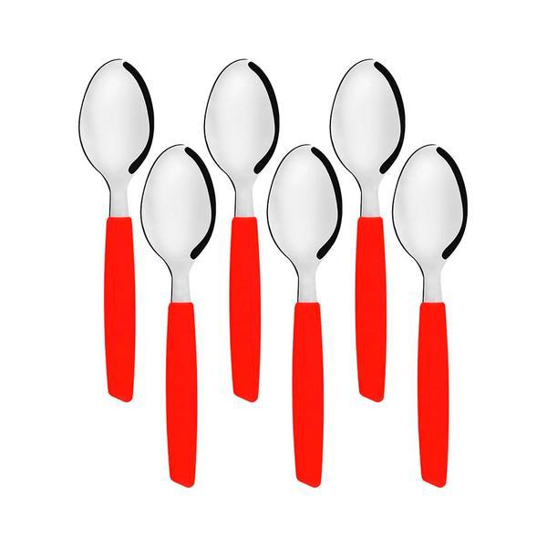 COLHER SOBREMESA NEW CAPRESE 6PC VRM