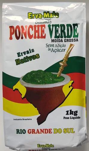 ERVA MATE PONCHE VERDE 1KG LAMINADO