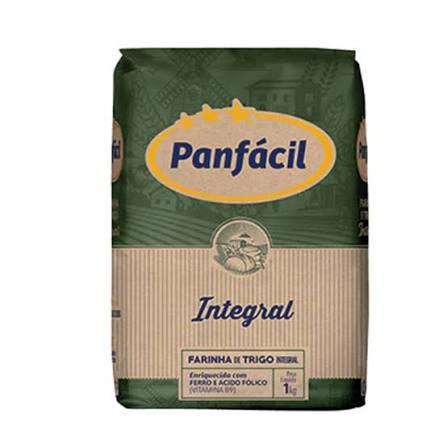 FARINHA TRIGO INTEGRAL PANFACIL 1KG
