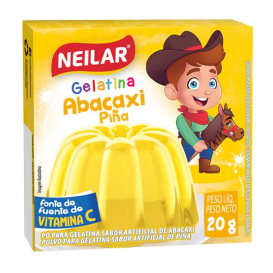 GELATINA 20G NEILAR ABACAXI