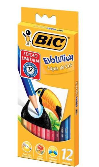 LAPIS COR BIC EVOLUTION C/12