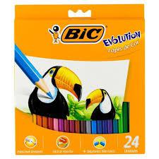LAPIS DE COR EVOLUTION C/24 BIC