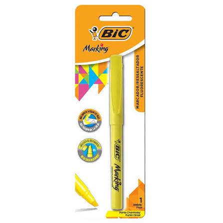 MARCADOR DE TEXTO BIC AMARELO
