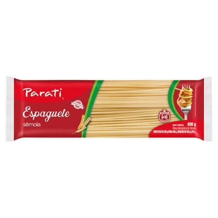 MASSA SEMOLA PARATI ESPAGUETE  400G
