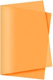 PAPEL DE SEDA LARANJA 48X60