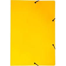PASTA FRAMA ABA ELASTICO AMARELA
