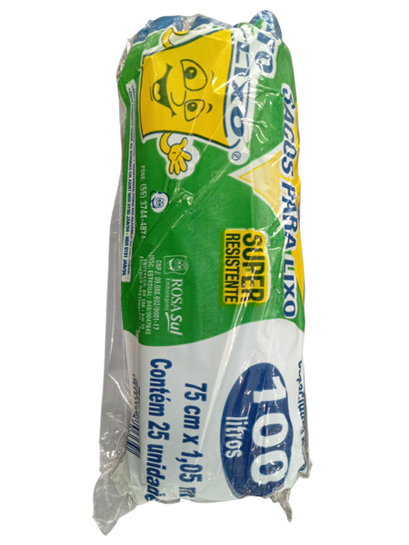 SACO LIXO PRO LIXO ROLAO 100L C/25