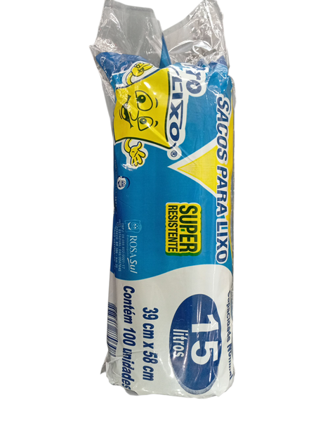 SACO LIXO PRO LIXO ROLAO 15L C/100